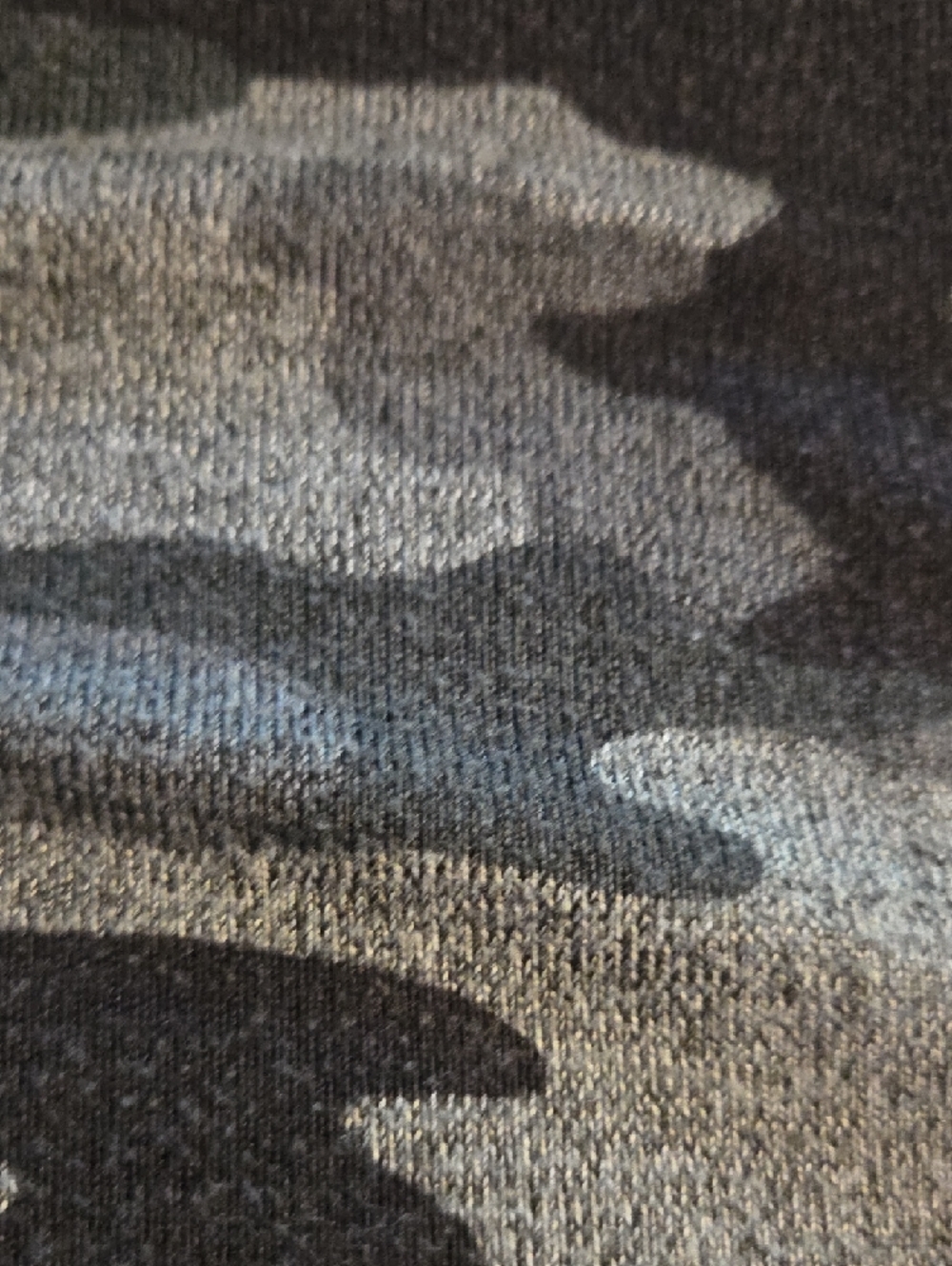 Maurices Women's Camouflage Sweater - Gray & Dark Gray - Picture 5 of 6